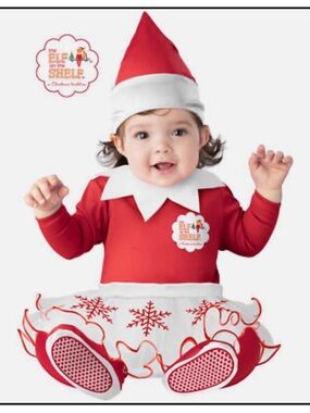 The Elf on the Shelf Infant Costume - Red